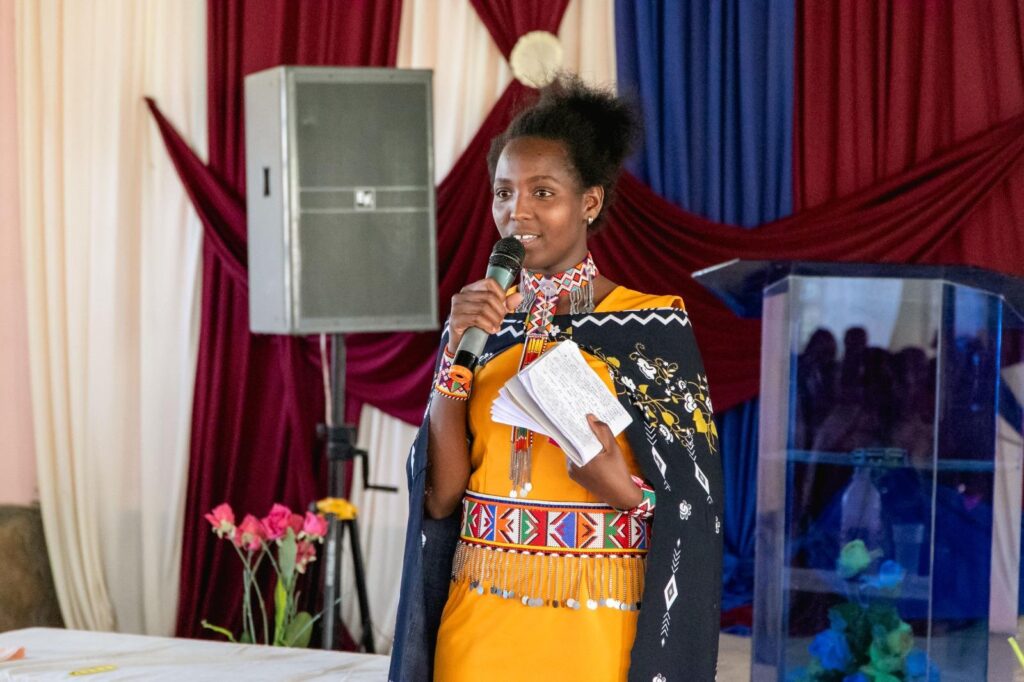 Naomi Eseno, YWAA poultry aggregator in Kajiado County